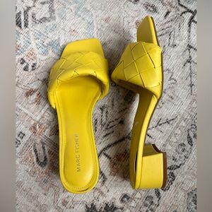 Marc Fisher Yellow Women's Sandals Size 6